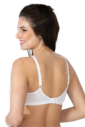 Modal Cotton Nursing Bra White - 1421