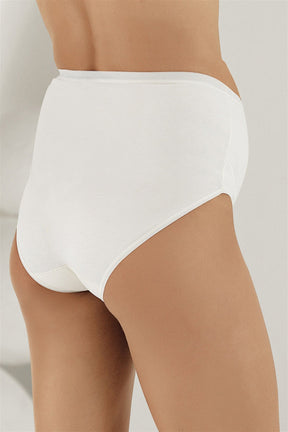 Lycra Single Jersey Bato Maternity Panties White - 142