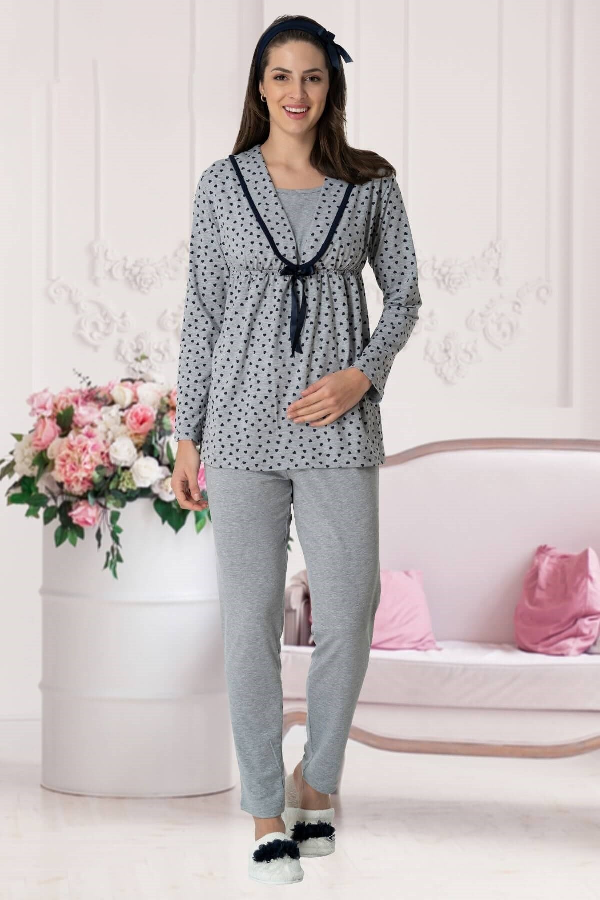 Maternity & Nursing Pajamas - 1556