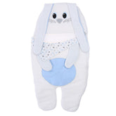 Rabbit Figure Baby Diaper Changing Cushion Blue - 224.4502