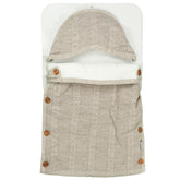 Knitted Knitwear Baby Swaddle Beige - 224.4560