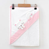 Cat Themed Baby Towel Pink - 239.1414