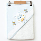 Panda Themed Baby Towel Blue - 239.1417