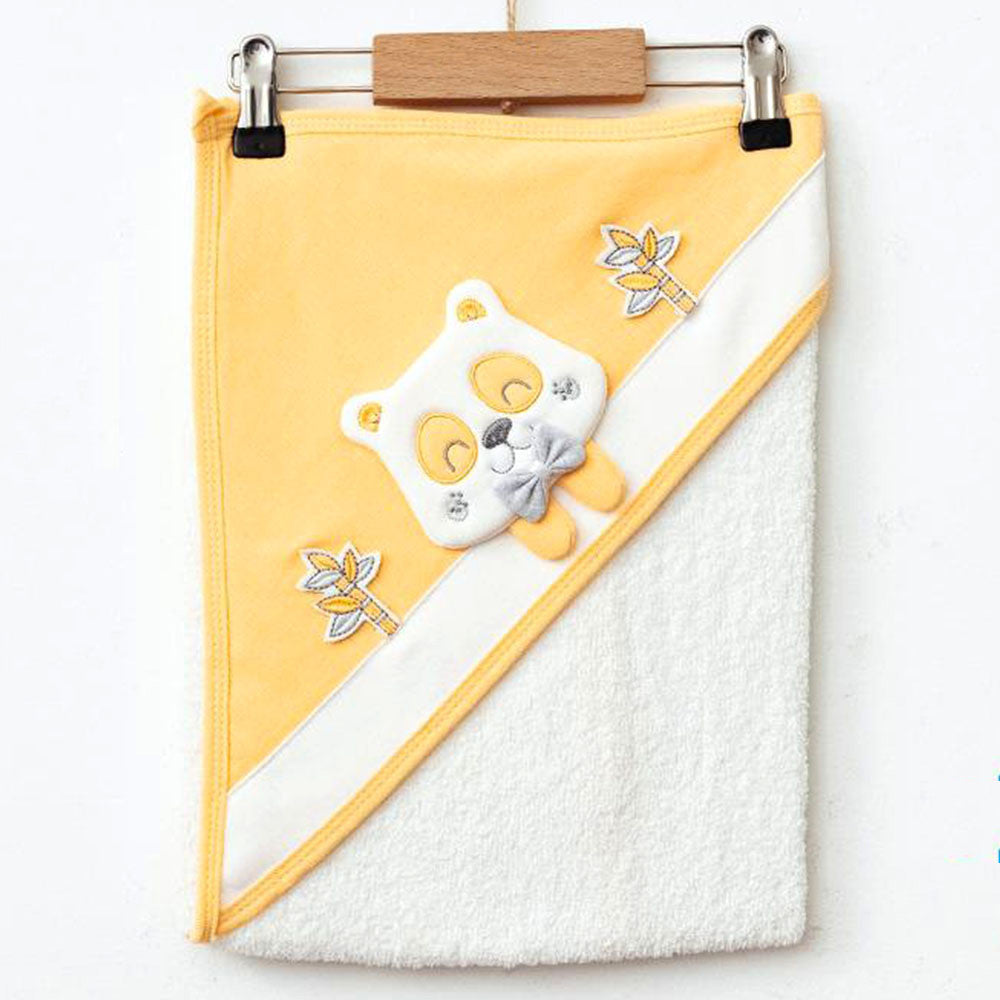 Panda Themed Baby Towel Yellow - 239.1417