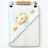 Lion Themed Baby Towel Blue - 239.1418