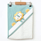 Lion Themed Baby Towel Green - 239.1418