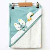 Sweet Cat Themed Baby Towel Green - 239.1419