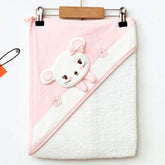 Mouse Themed Baby Towel Pink - 239.1422