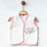 3-Pack Gazelle Quilted Baby Girl Vests Ecru (0-3)(3-6)(6-9) Months - 239.44115