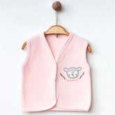 3-Pack Gazelle Quilted Baby Girl Vests Pink (0-3)(3-6)(6-9) Months - 239.44115