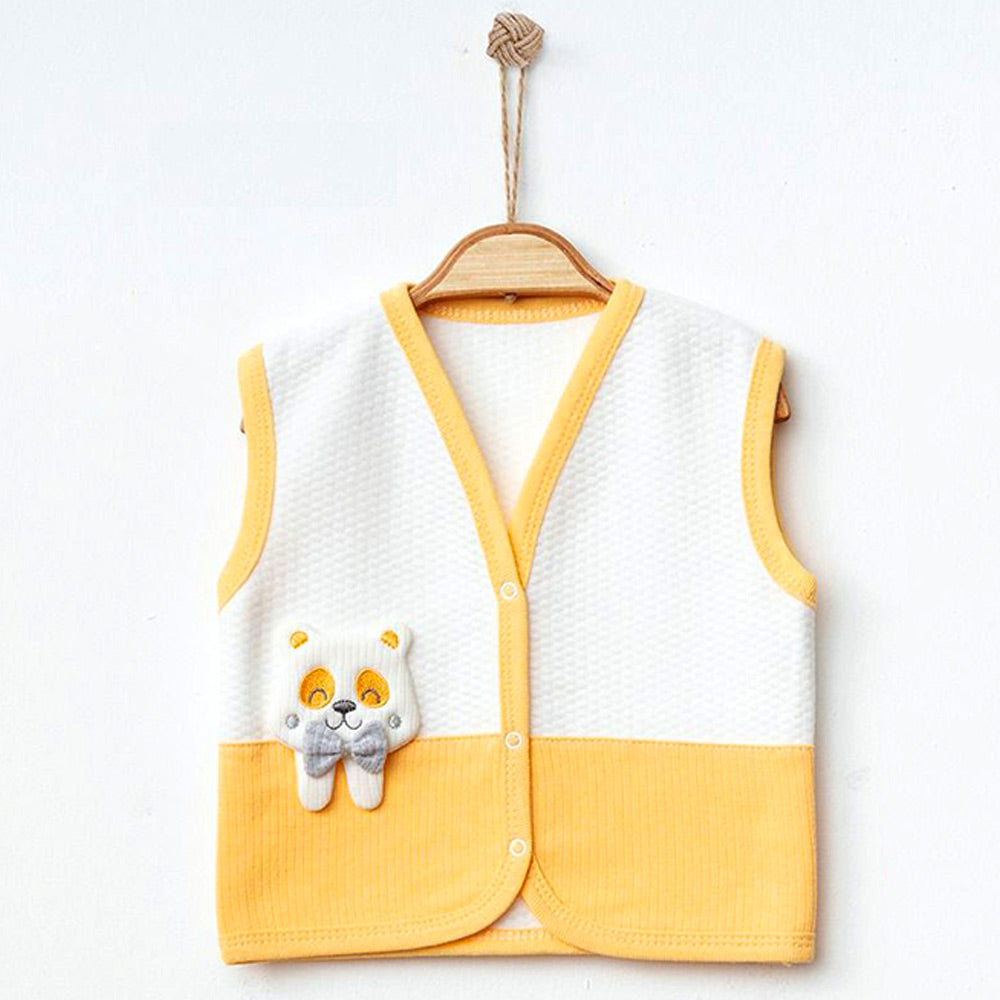 3-Pack Panda Quilted Baby Boy Vests Yellow (0-3)(3-6)(6-9) Months - 239.44120