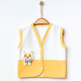 3-Pack Panda Quilted Baby Boy Vests Yellow (0-3)(3-6)(6-9) Months - 239.44120