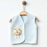 3-Pack Lion Quilted Baby Boy Vests Blue (0-3)(3-6)(6-9) Months - 239.44121