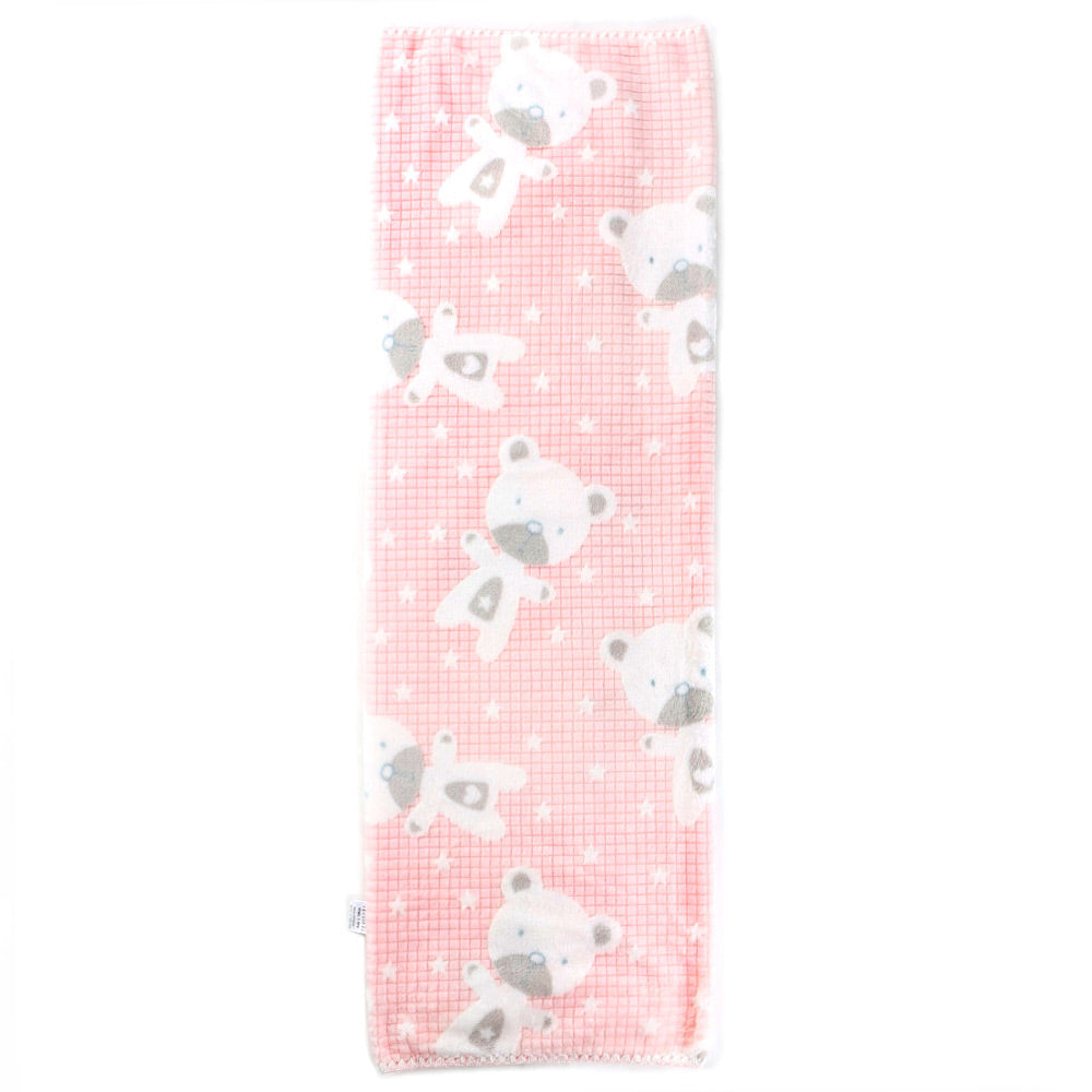 Fancy Bear Themed Baby Blanket Pink - 047.95083.02