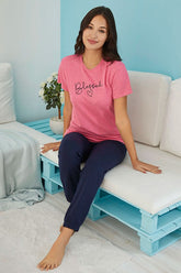 Blessed Women's Pajamas Pink - 4811