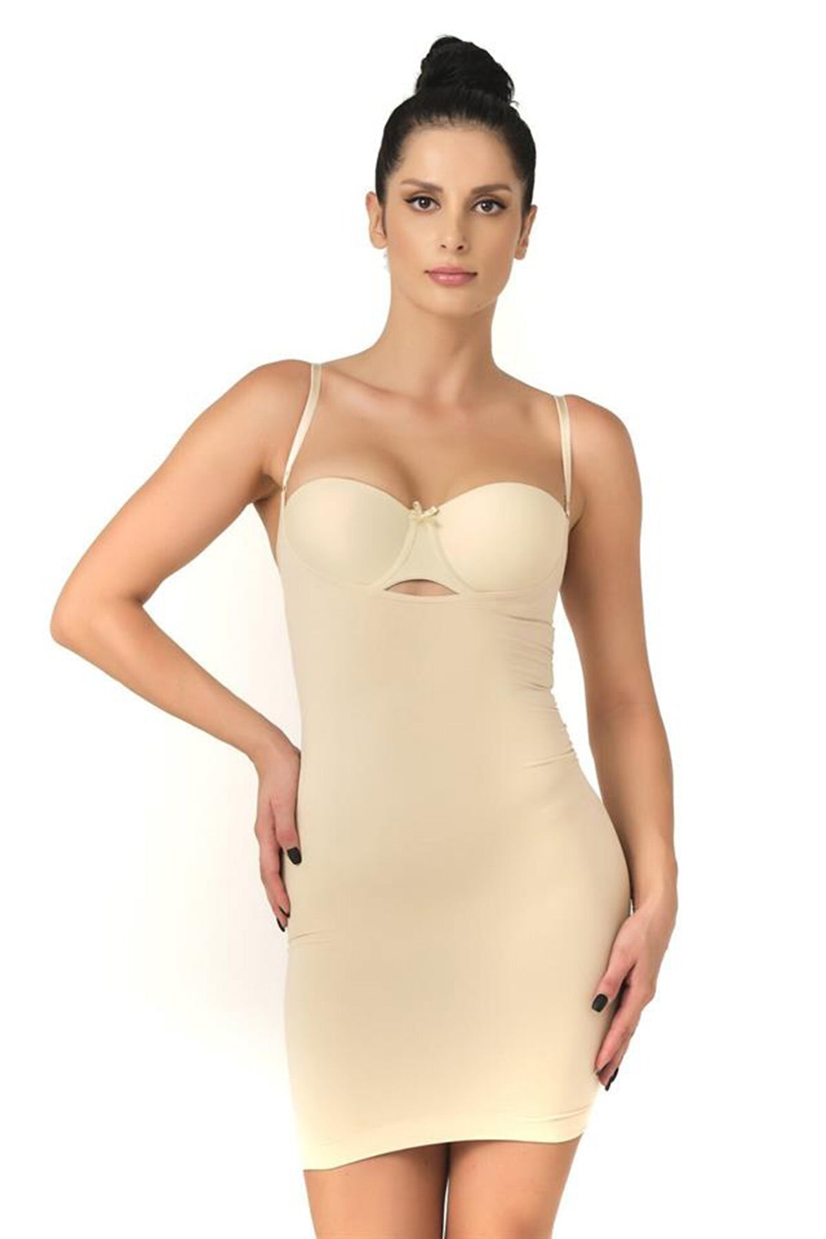 Seamless Postpartum Corset Dress Skin - 5060