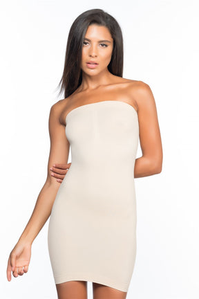 Seamless Straples Postpartum Corset Dress Skin - 5065