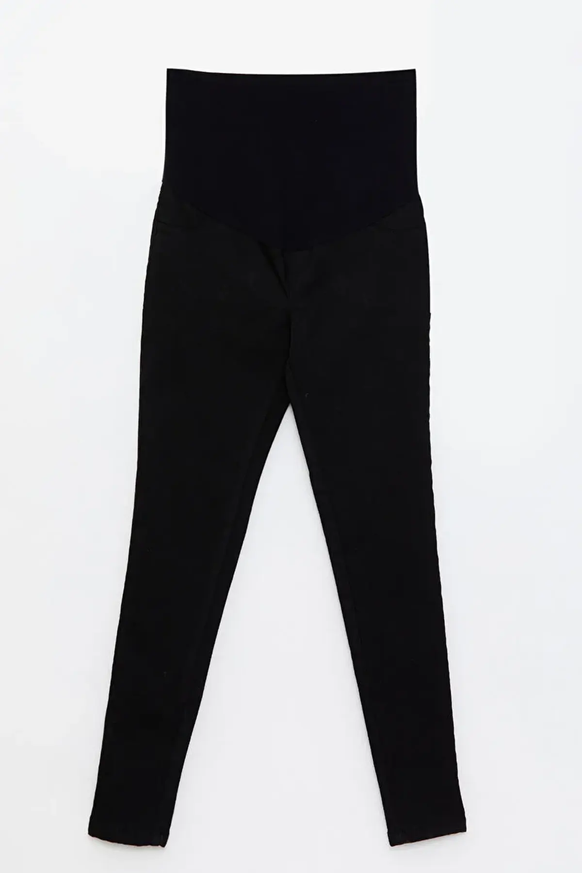 Belly Panel Standard Fit Maternity Trousers Black - 8326