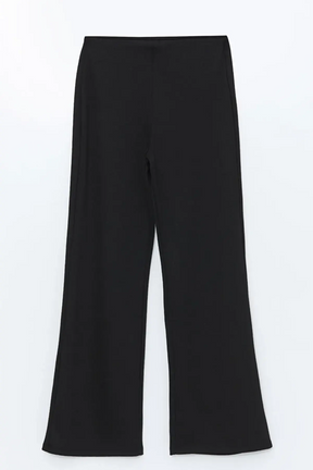 Loose Fit Maternity Trousers Black - 8348