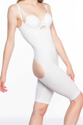 Seamless Long Johns Boxer Postpartum Corset - 2038