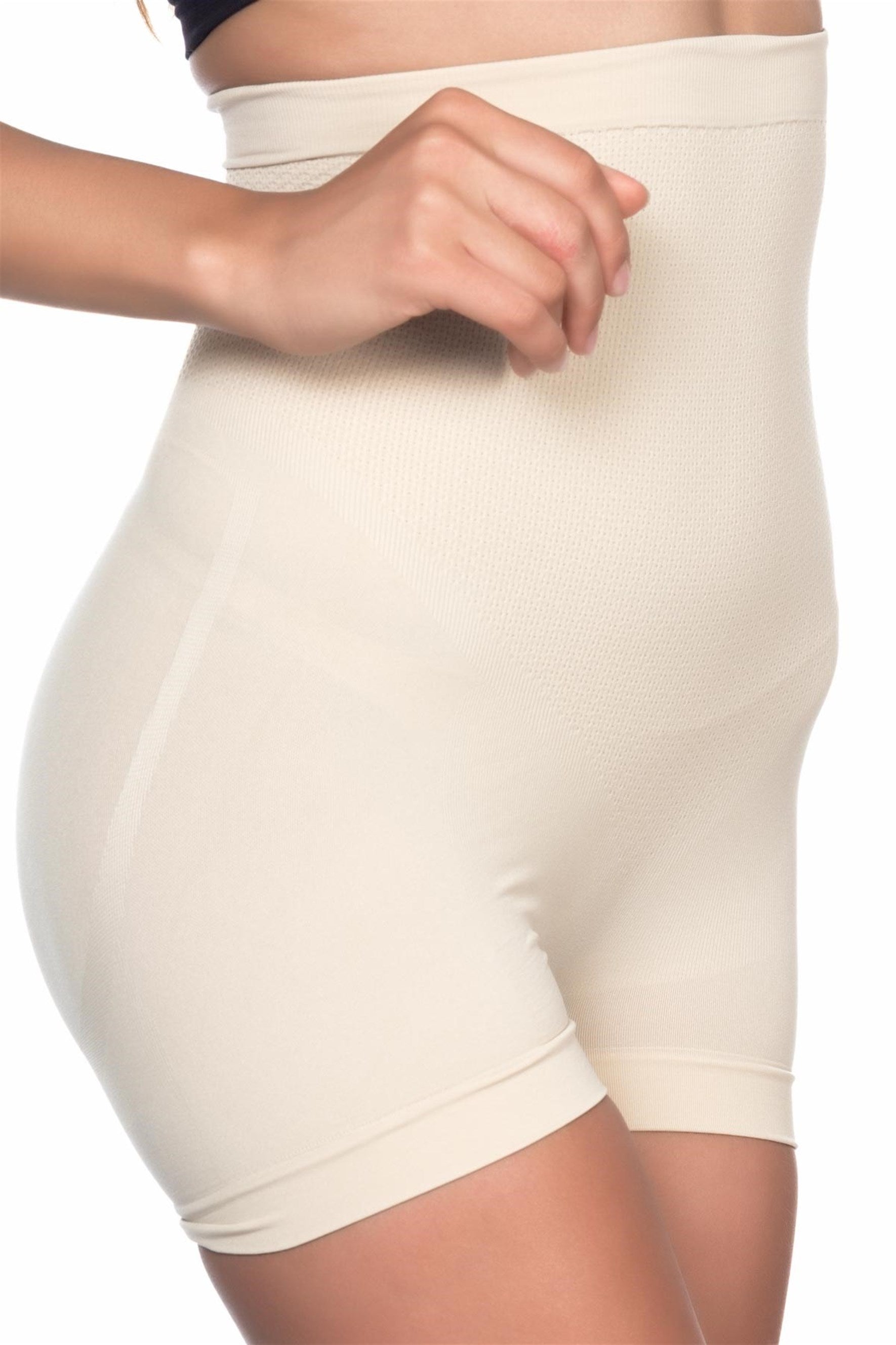 Short Johns Boxer Postpartum Corset With Massage Feature - 2055