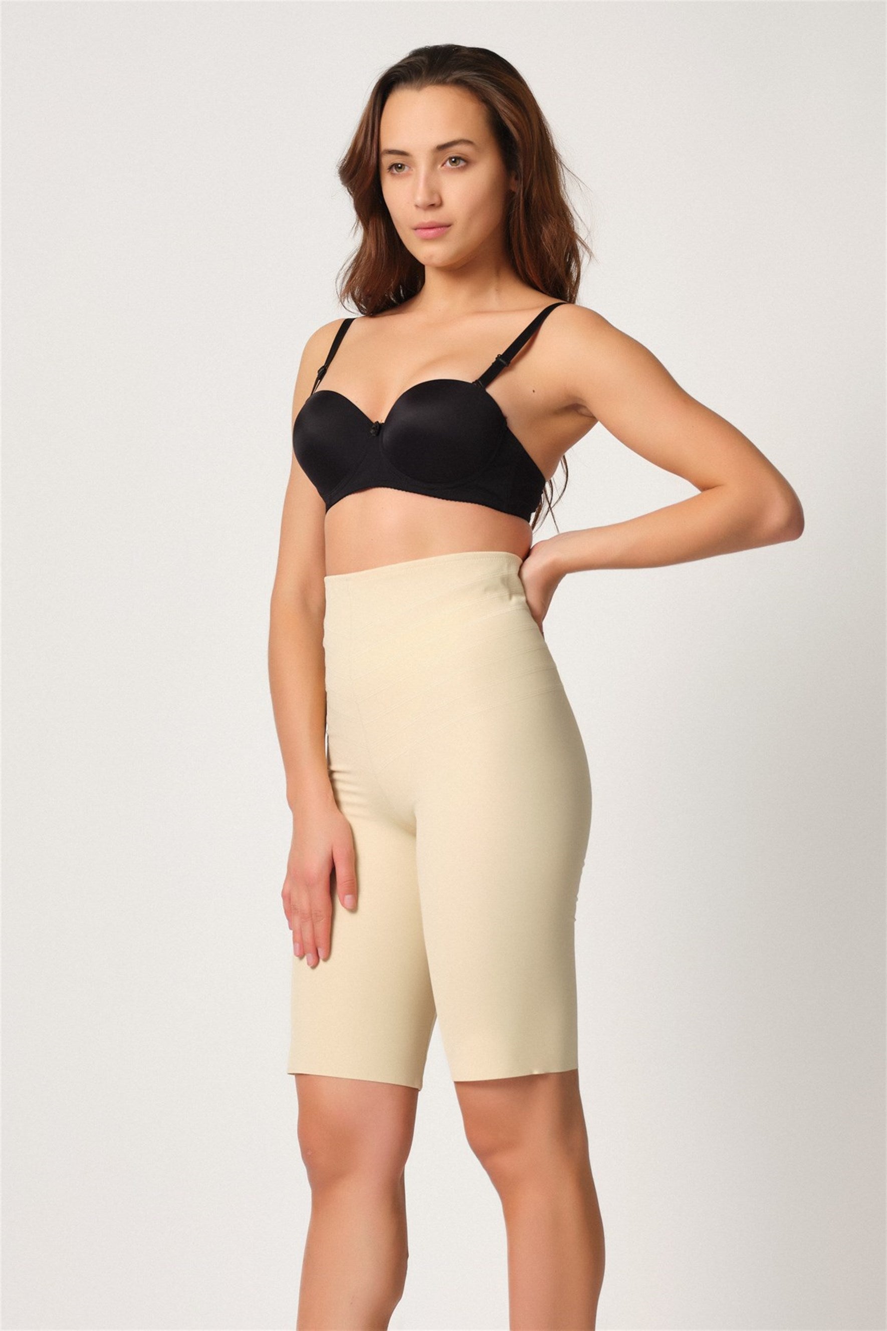 Long Johns Laser Cut Postpartum Corset - 2923