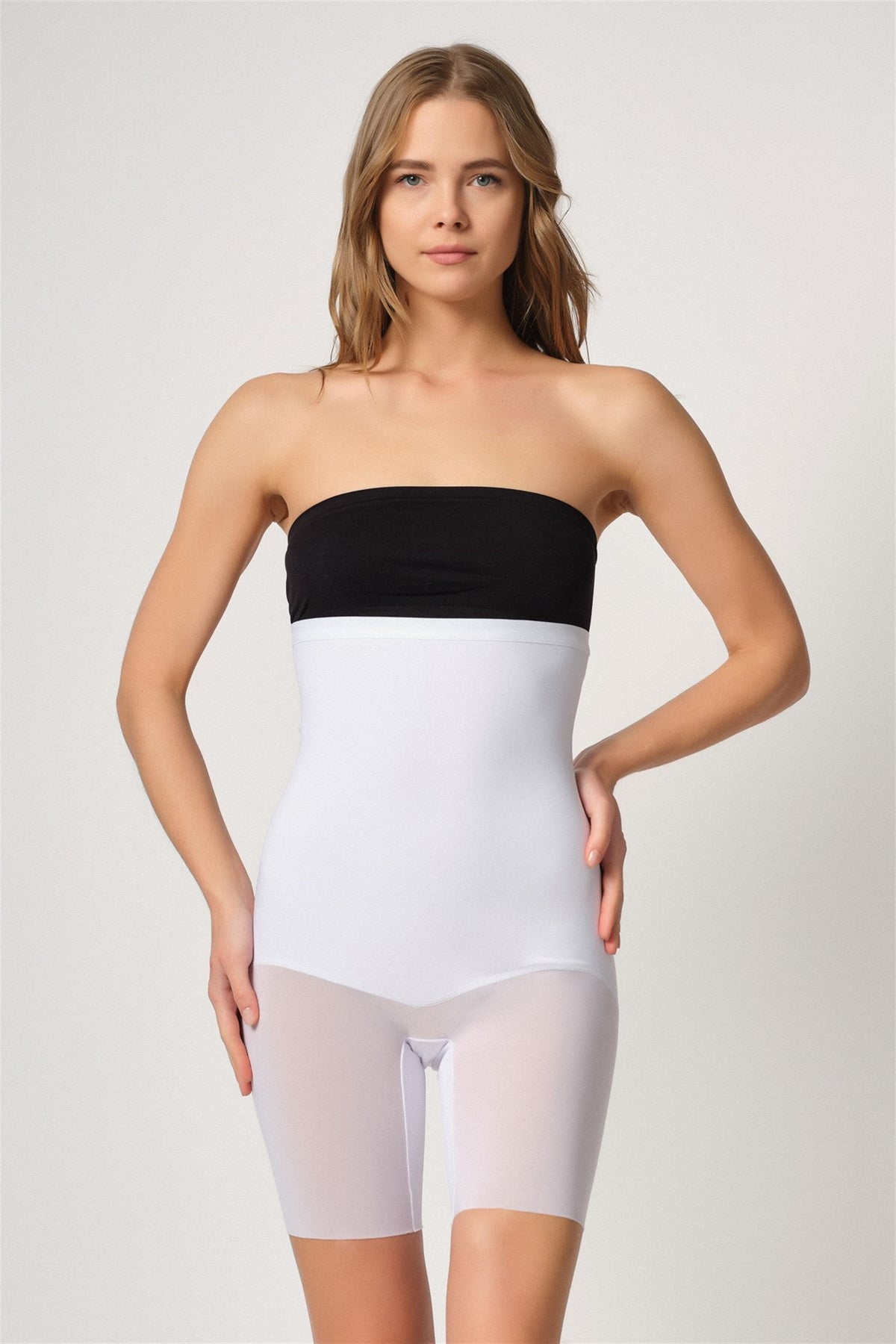 Laser Cut Long Johns Double Postpartum Corset - 2929