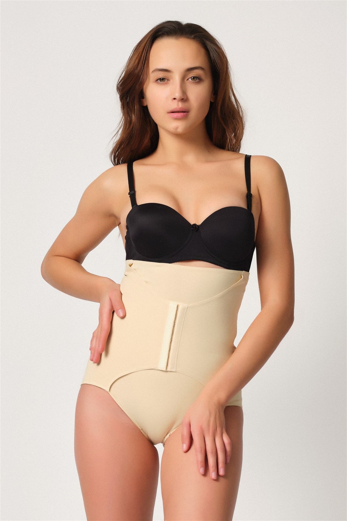 Yelek Laser Cut Slip Postpartum Corset - 2932