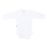 Long Sleeve Kids Bodysuit White (1-3 Years) - 001.0001