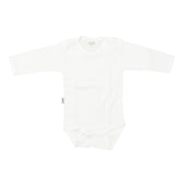 Long Sleeve Kids Bodysuit Ecru (1-3 Years) - 001.0001