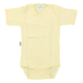 Short Sleeve Kids Bodysuit Yellow (1-3 Years) - 001.0004