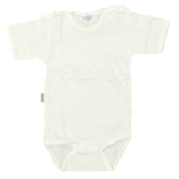 Short Sleeve Kids Bodysuit Ecru (1-3 Years) - 001.0004