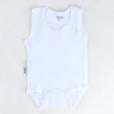 Strap Baby Bodysuit White (0-12 Months) - 001.0155