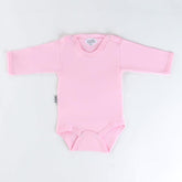Long Sleeve Baby Bodysuit Pink (0-12 Months) - 001.0157