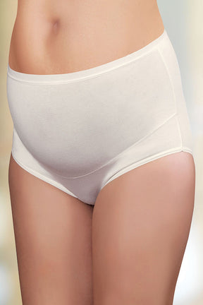 Lycra Single Jersey Bato Maternity Panties White - 142