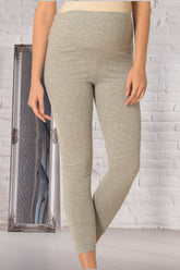 Cotton Maternity Tight Grey - 1757