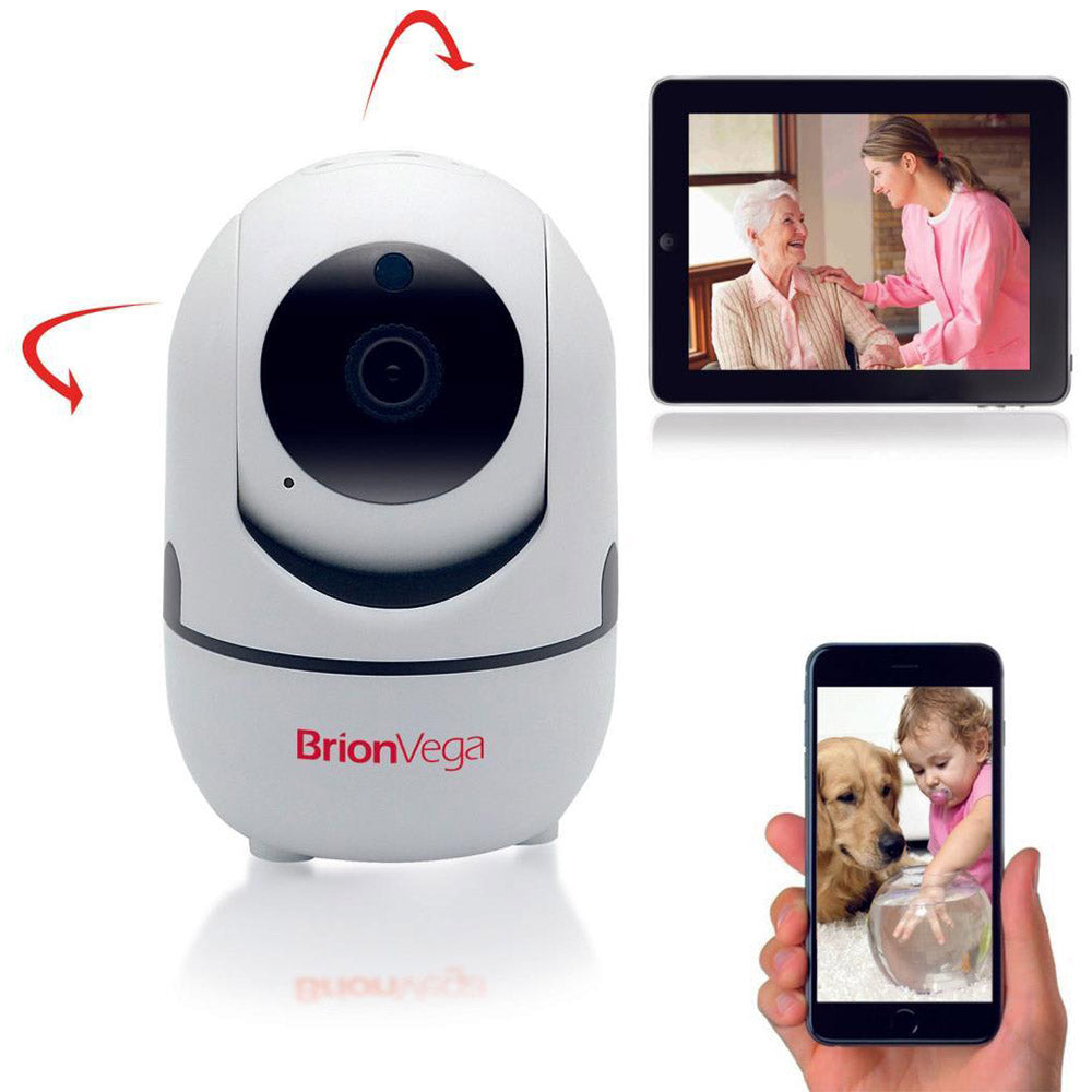 Wireless Remote-Controlled Baby Security Camera - 120.6000